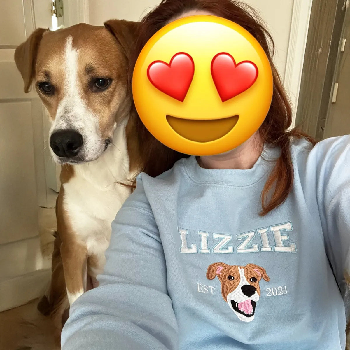 Personalized Varsity Dog Embroidered Sweatshirts - Image 11