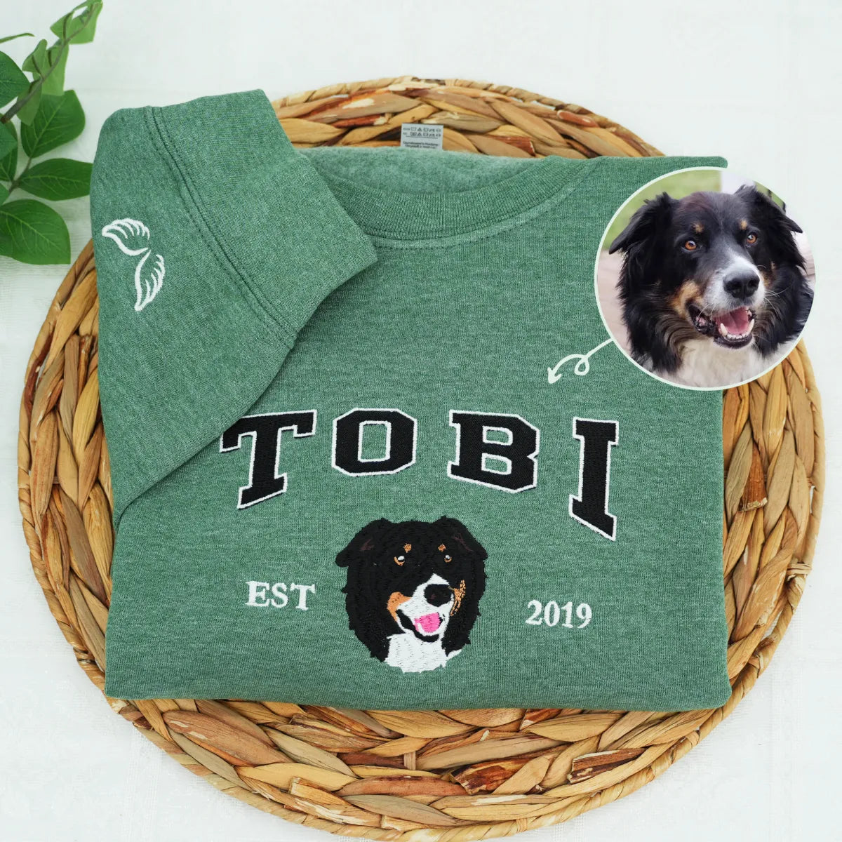 Personalized Varsity Dog Embroidered Sweatshirts - Image 9